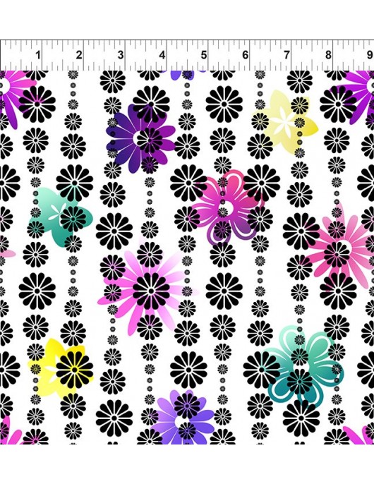 A Groovy Garden 5AGG-2black stripe