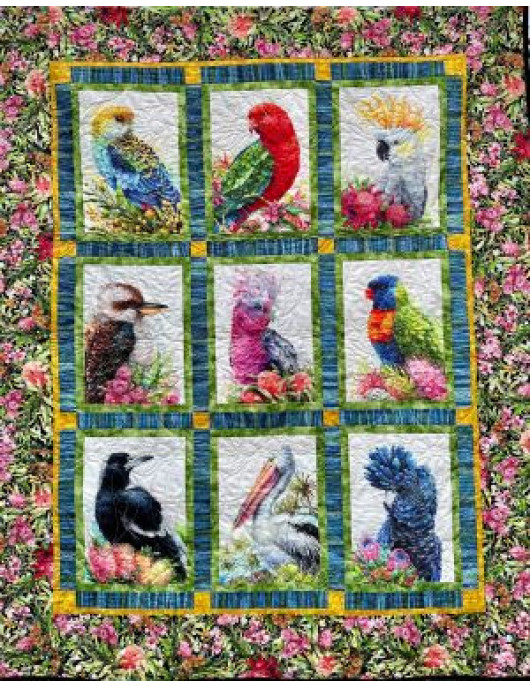 Colourful Birds Pattern