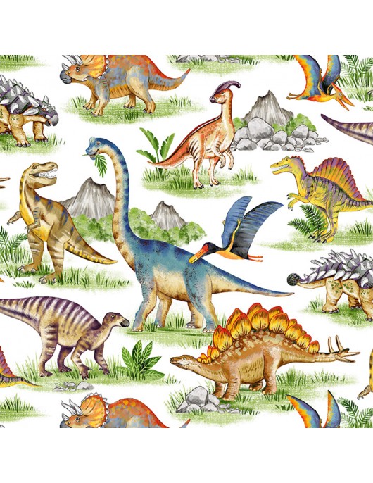 Dinosaurs 2091-11142 White