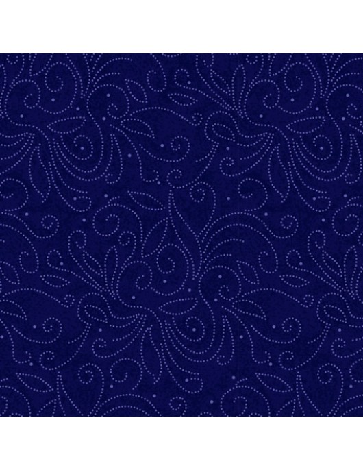 Backing Marble Scroll Navy 1026B