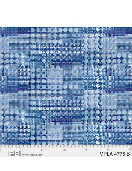 Backing Mod Plaid PB 4775 Blue