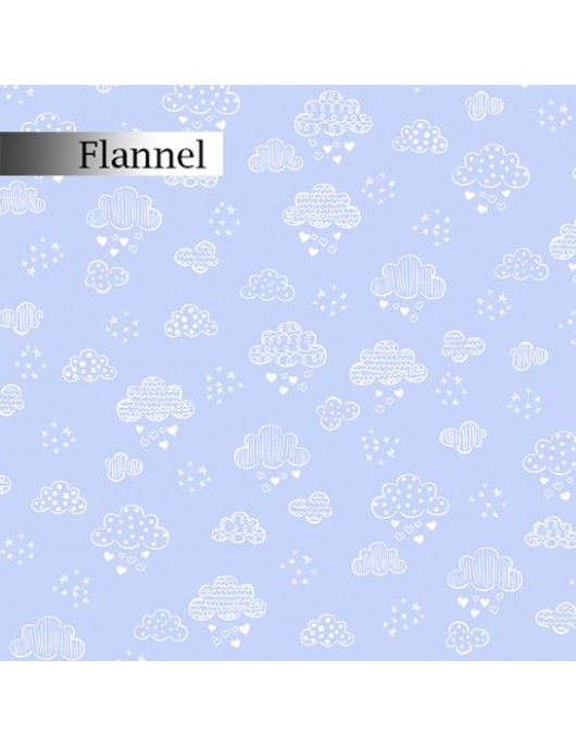 Sweet Dreams Flannel 9405 pale blue 