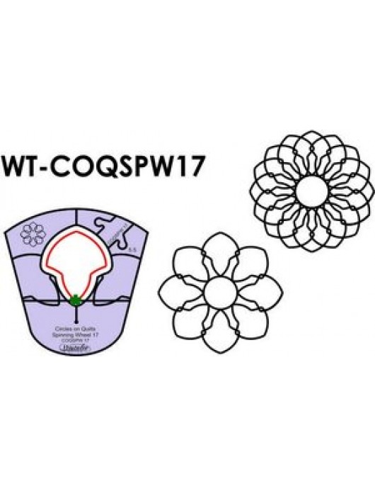 Westalee Template spinning Wheel COQSW17 Low Shank 5.5"