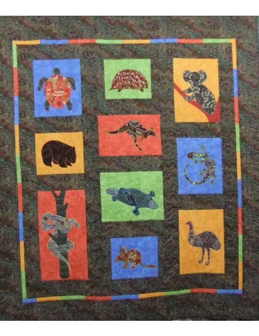 Bushland Friends Pattern