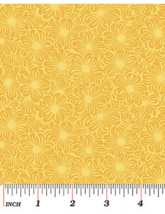 Florabunda Daisy Outline BT4412-33 yellow