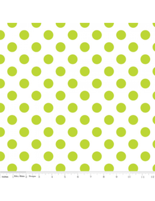 Medium Dots C490-32 lime