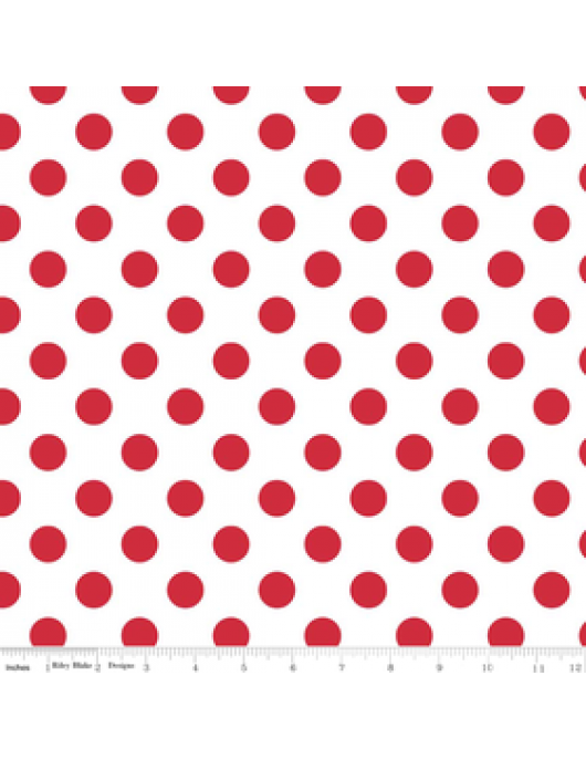 Medium Dots C490-80 red