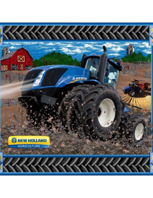 New Holland tractor panel