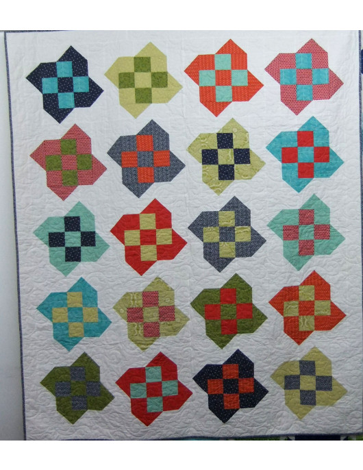 Rolling Nine Patch Pattern