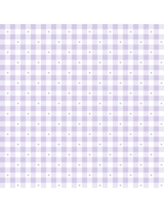 Sorbets 23691 L gingham lavendar