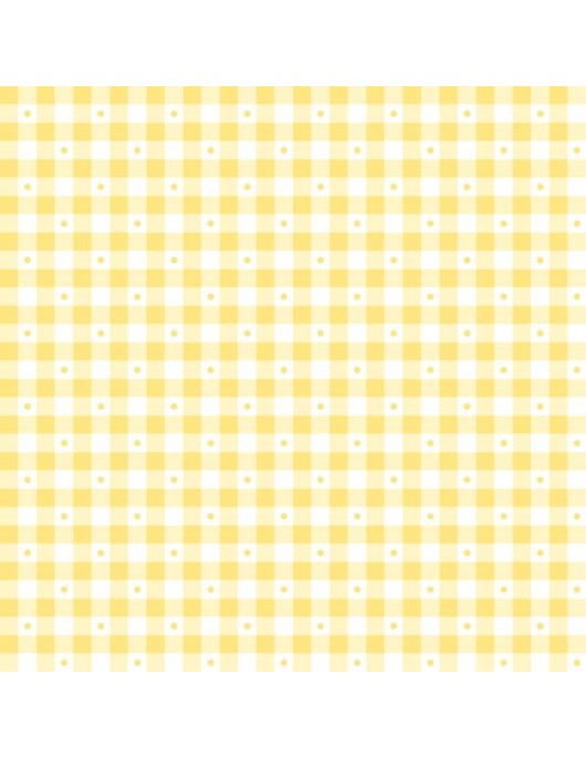 Sorbets 23691 S gingham lemon